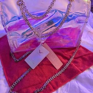 Vee Collective Iridescent Crossbody Bag